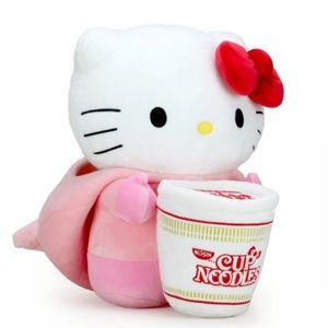 Large Hello Kitty Cup of Noodles Plush